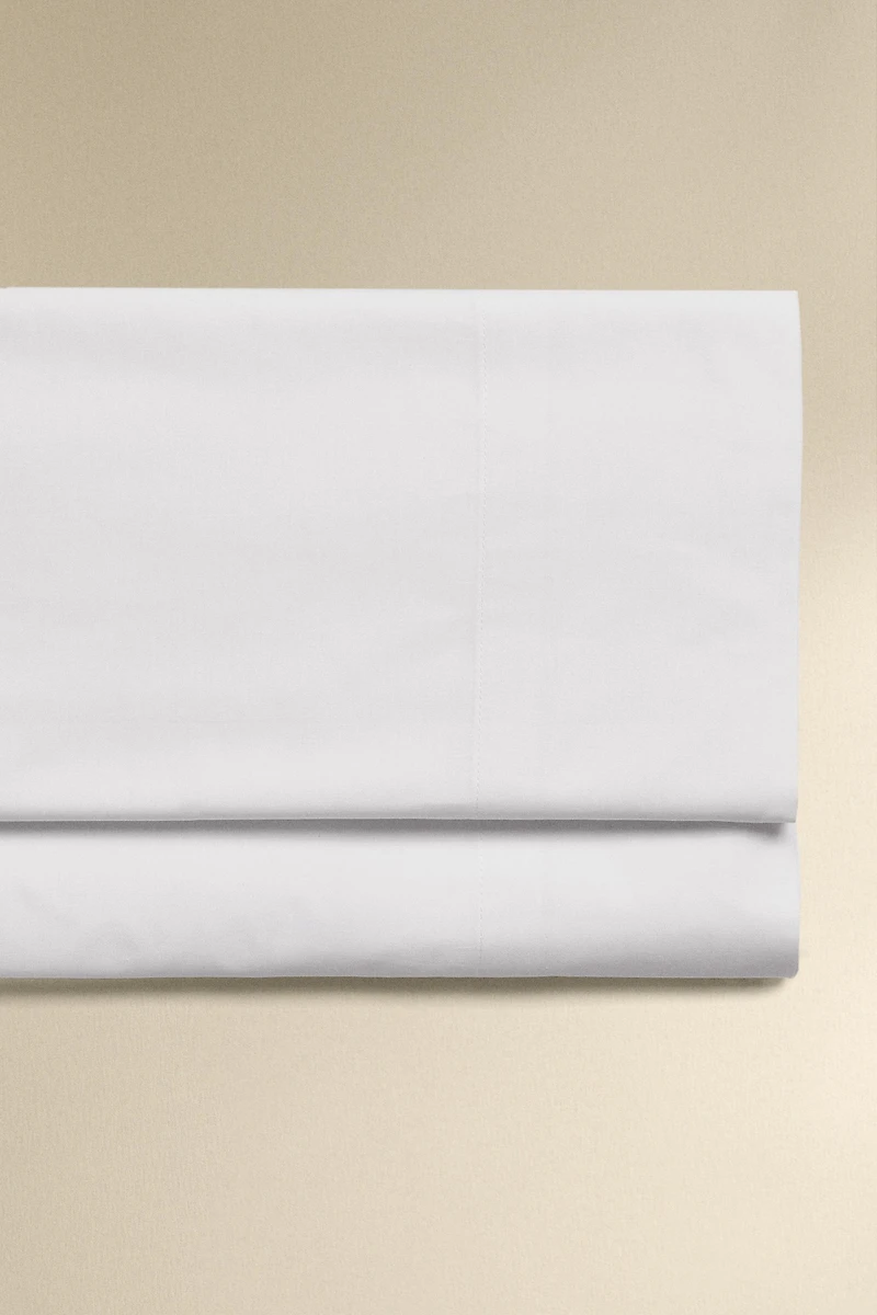 PERCALE COTTON FLAT SHEET ( THREAD COUNT