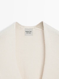 Knit alpaca and silk V-neck sweater - LIMITED