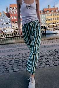 Z1975 STRIPED BARREL JEANS