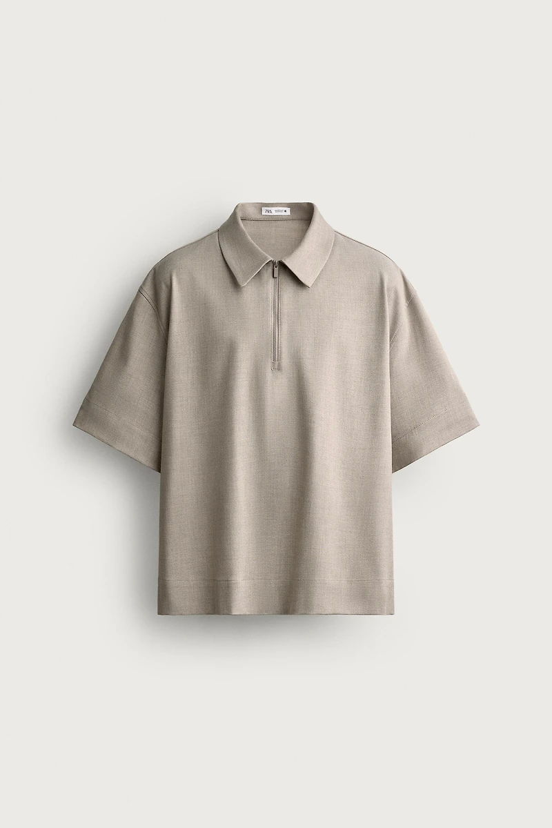 POLO TECHNIQUE ZIPPÉ