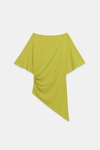 DRAPED ASYMMETRIC TOP