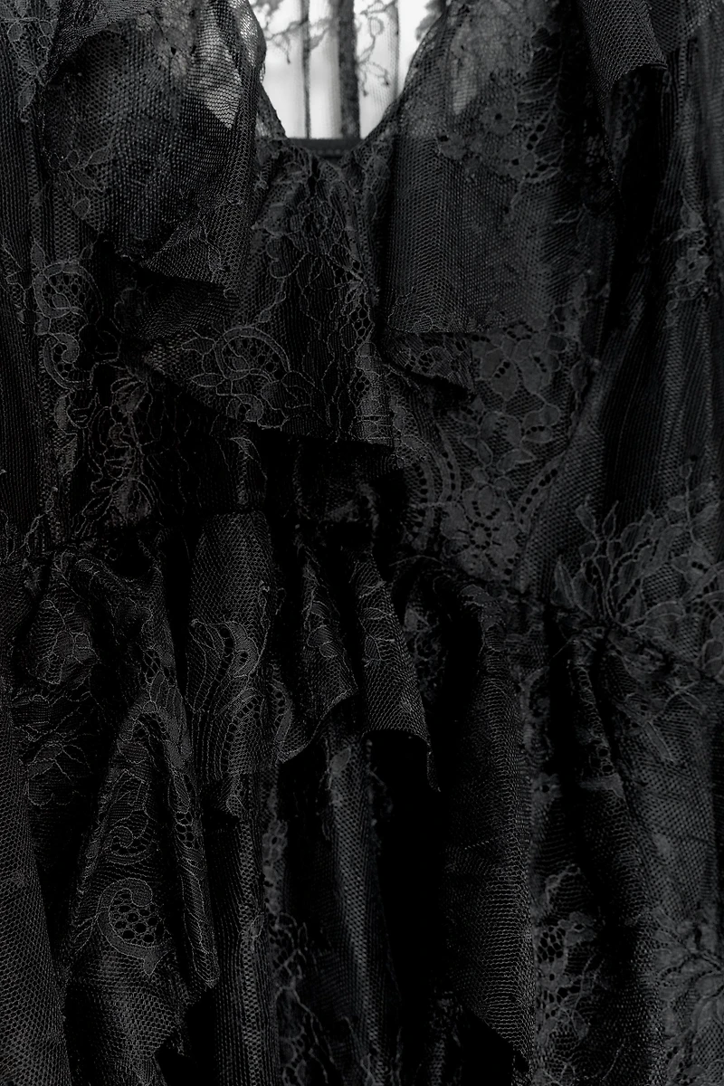 LIMITED EDITION LACE MIDI DRESS