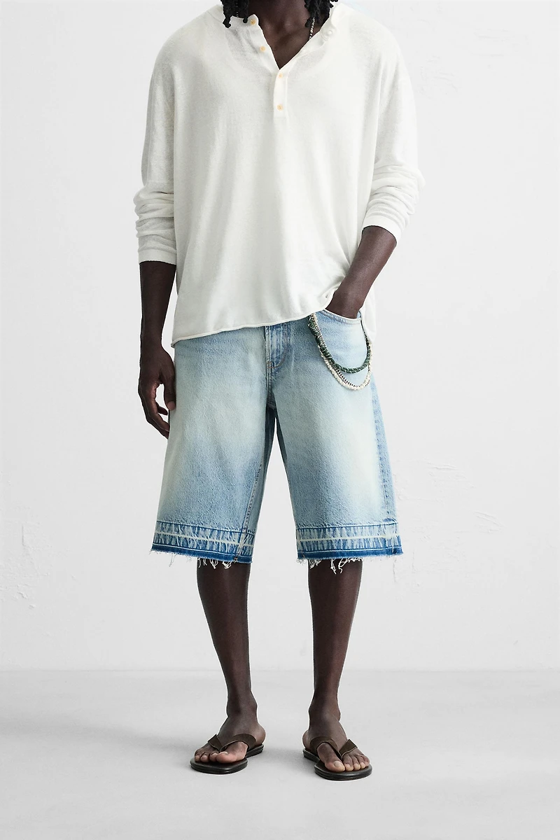 BERMUDA DENIM AMPLE