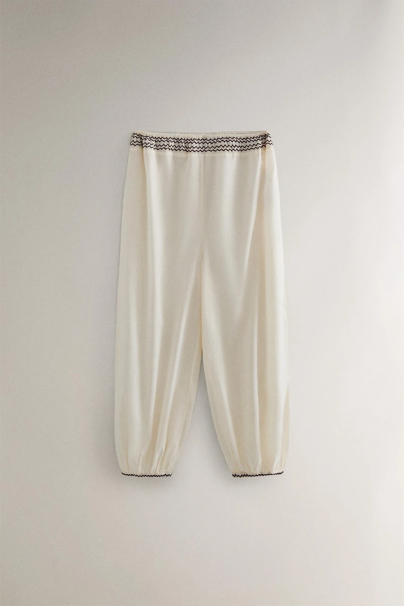 PANTALON FRONCÉ NOËL