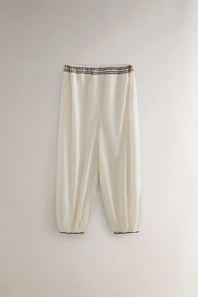 PANTALON FRONCÉ NOËL
