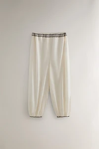 PANTALON FRONCÉ NOËL