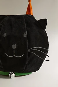 CHILDREN'S HALLOWEEN CAT CANDY BAG