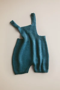 KNIT BABY DUNGAREES