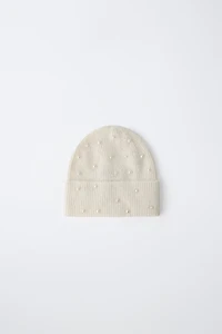 PEARL KNIT BEANIE