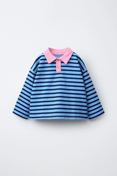 STRIPED POLO SHIRT