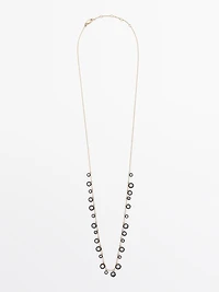 Antique rhinestone necklace