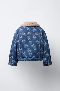 MINNIE MOUSE © DISNEY FLEECE TRIM DENIM JACKET