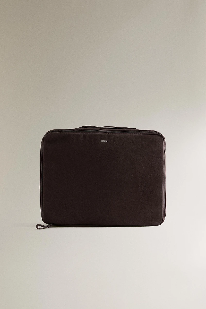 CANVAS TRAVEL ORGANIZER MAKEUP BAGS