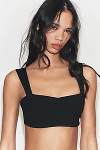 STRETCH CROP TOP