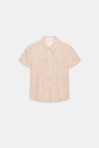 SHORT SLEEVE FLORAL SHIRT