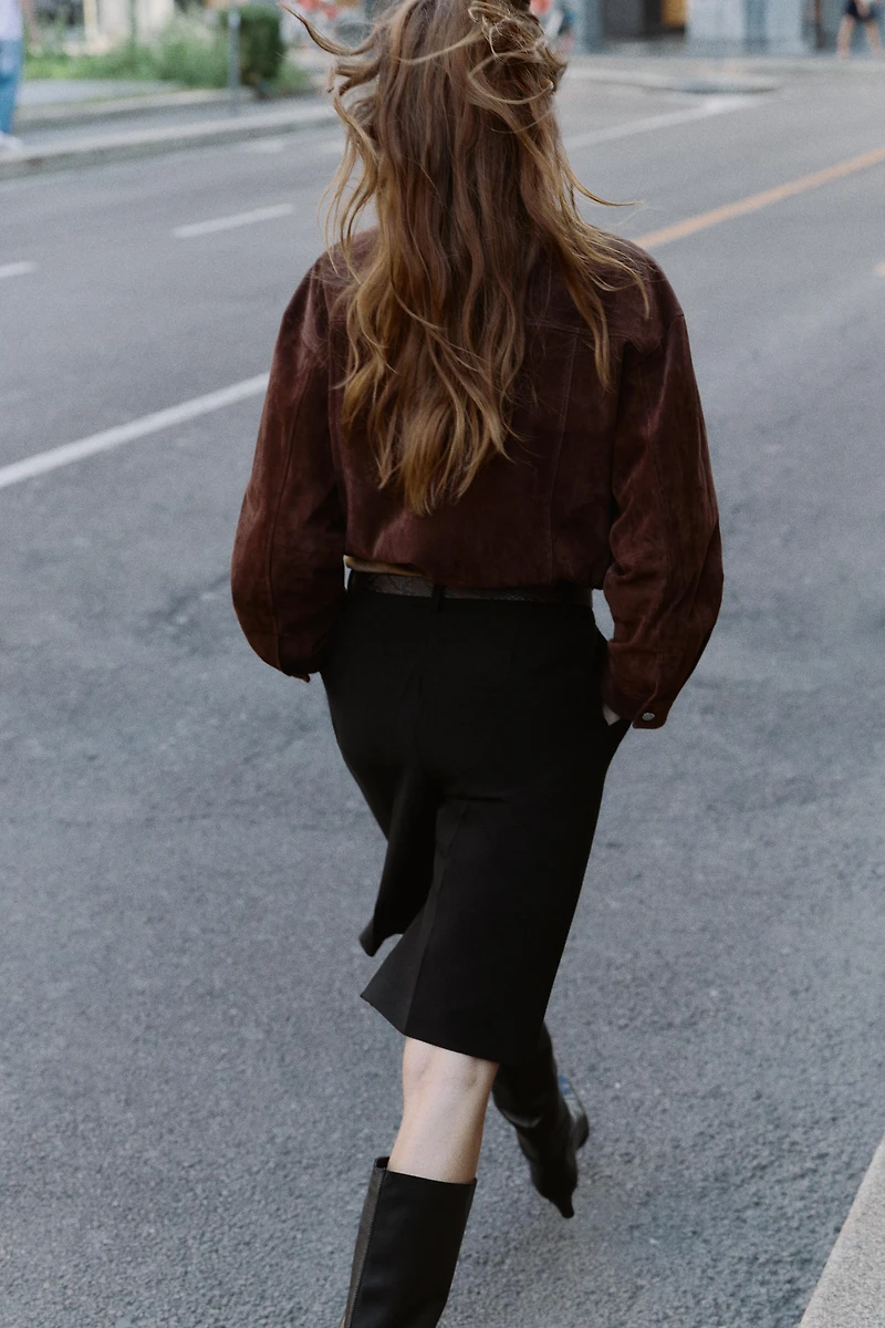 LONG SHORTS WITH BELT