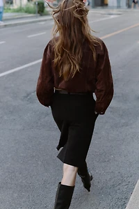 LONG SHORTS WITH BELT