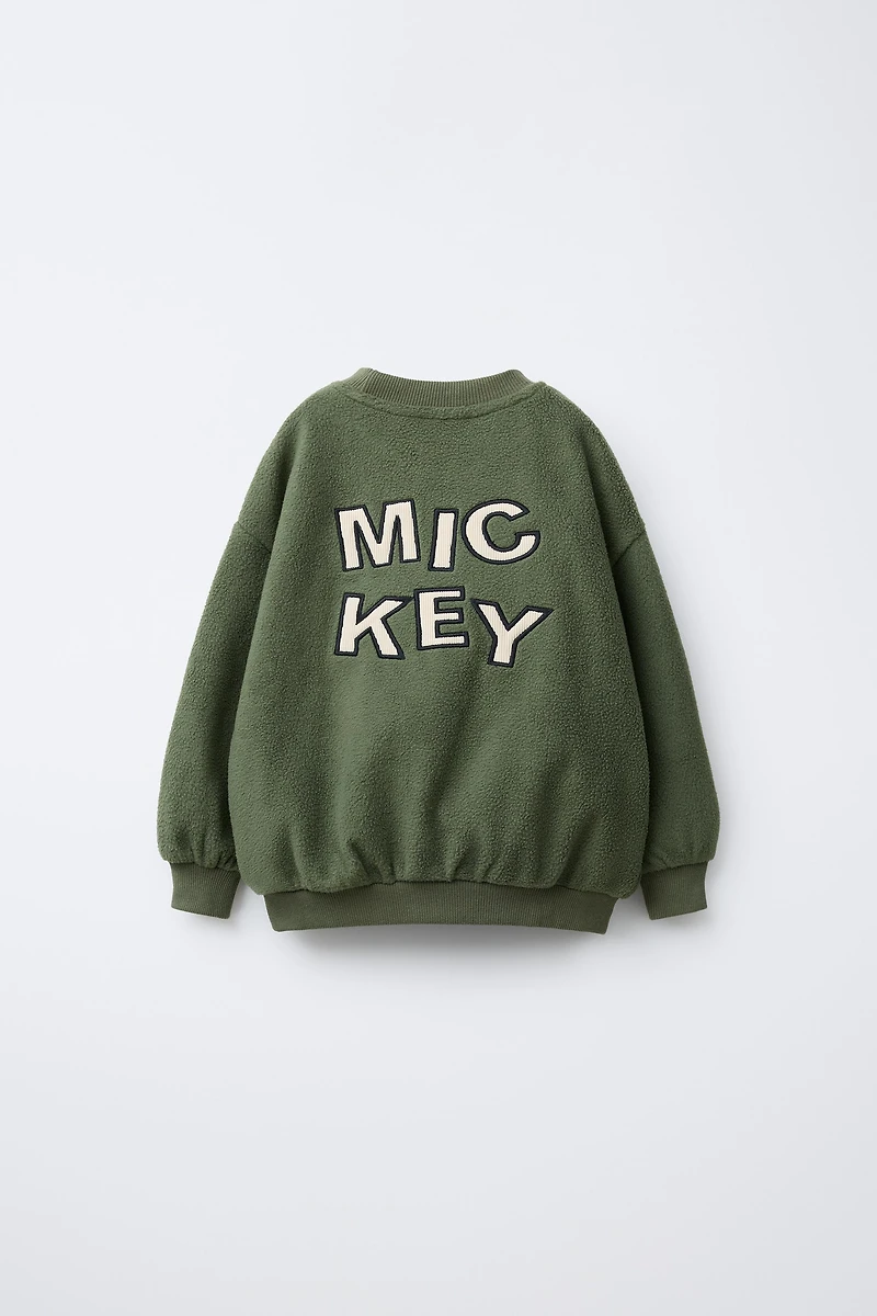 MICKEY MOUSE © DISNEY FLEECE SWEATSHIRT