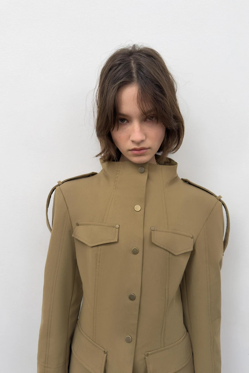 TAILORED BLAZER WITH TABS