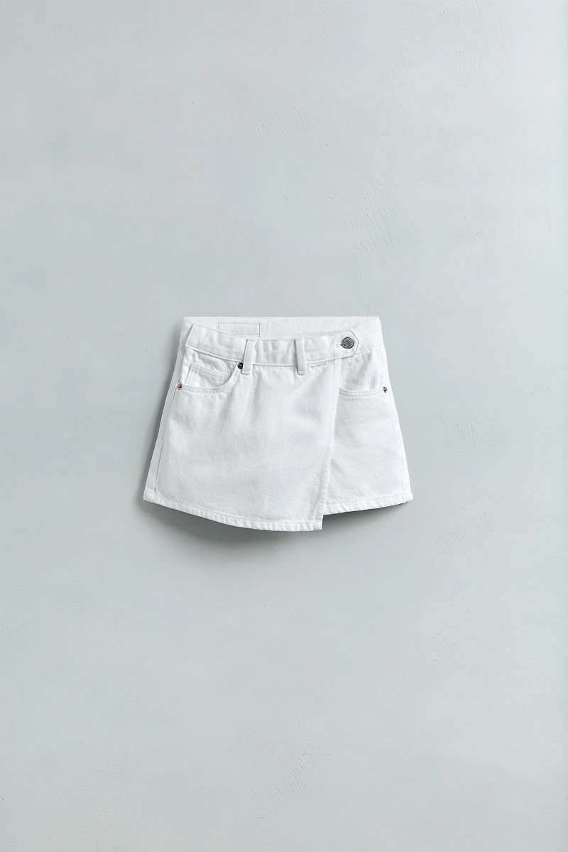 JUPE BERMUDA EN JEAN BASIQUE