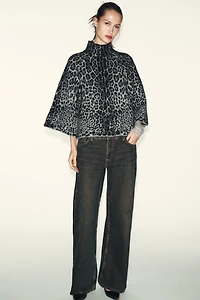 WIDE SLEEVE KNIT JUMPER