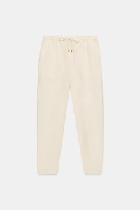 PANTALON À TAILLE ÉLASTIQUE