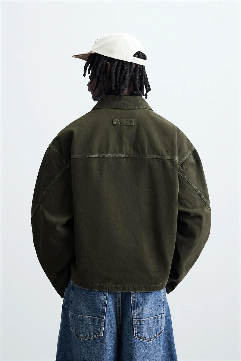 WASHED RELAXED FIT JACKET