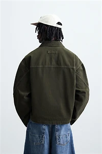 WASHED RELAXED FIT JACKET