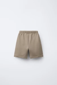 CONTRAST PIPING JOGGING SHORTS