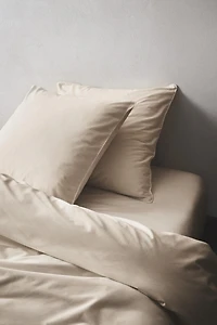 COTTON PERCALE PILLOWCASE (300 THREAD COUNT)