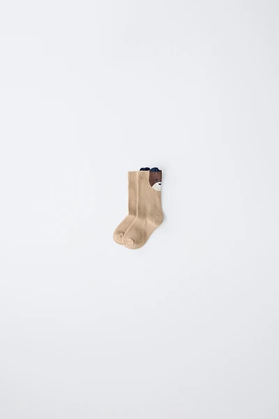 BEAR FACE SOCKS