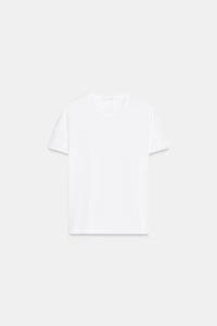 T-SHIRT DÉLAVÉ À MANCHES COURTES