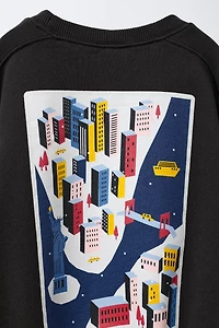 NEW YORK CITY PRINT SWEATSHIRT