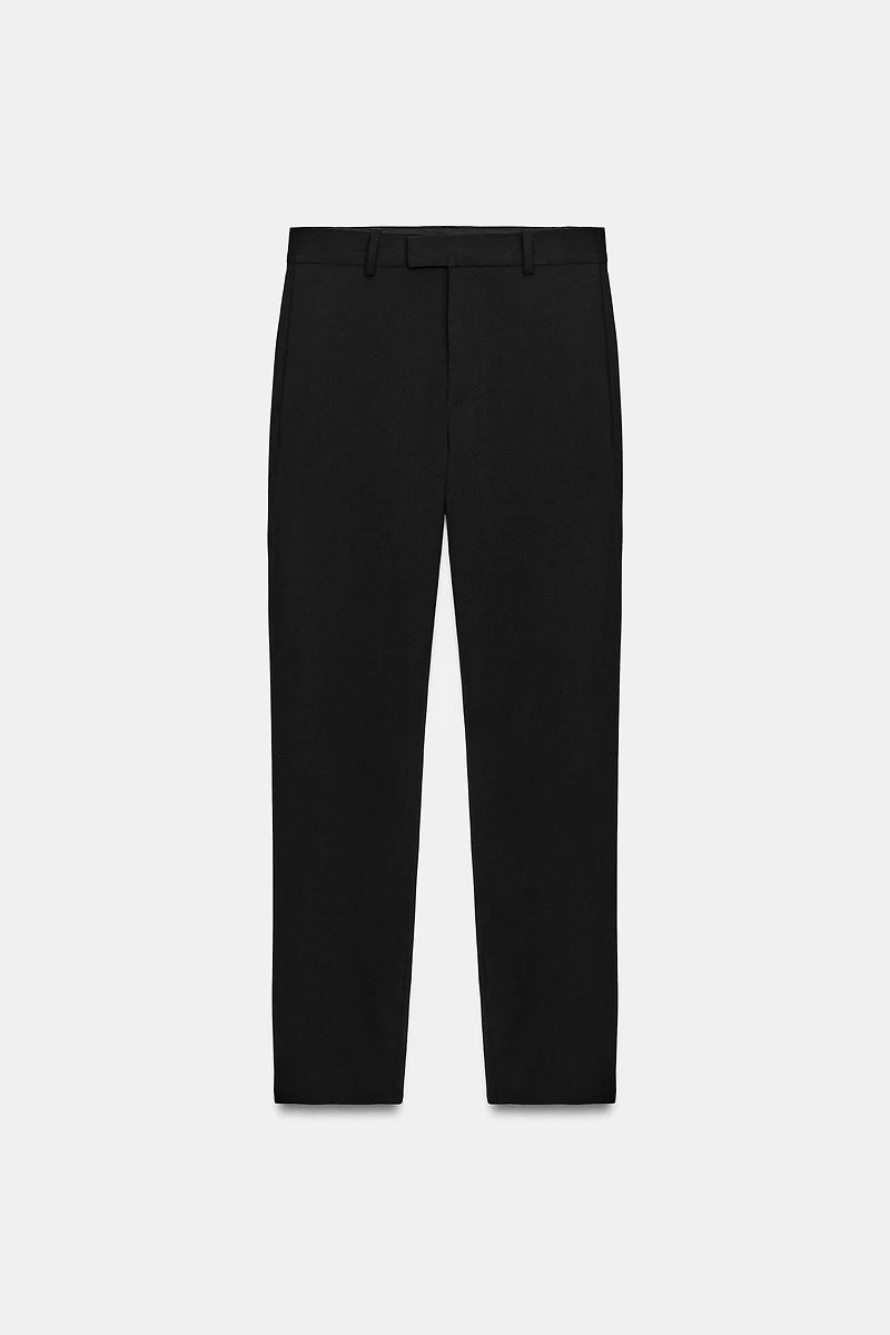 ZW COLLECTION LIMITED EDITION WOOL BLEND SLIM PANTS