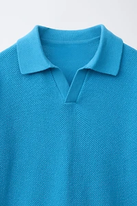KNIT PIQUÉ POLO SHIRT