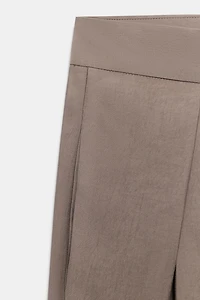ZW COLLECTION WIDE LEG PLEATED PANTS