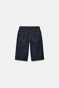 MID-RISE DENIM SHORTS ZW COLLECTION