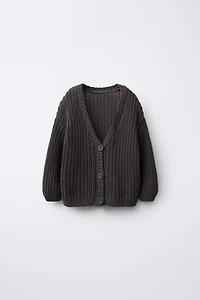 CHUNKY KNIT CARDIGAN