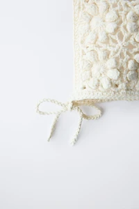 CROCHET KNIT BONNET