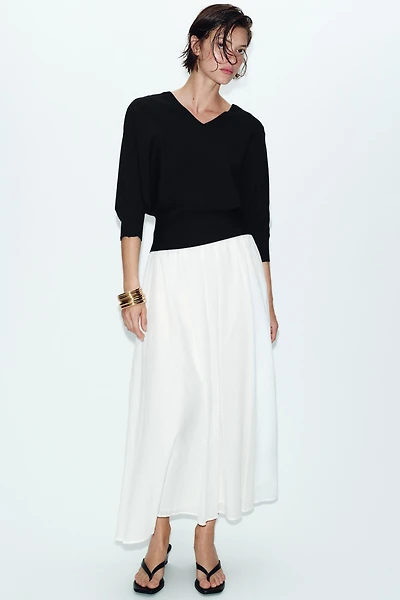 PUFF SLEEVE KNIT JUMPER