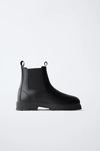 TREADED ANKLE BOOTS