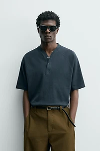 BASEBALL POLO COLLAR T-SHIRT