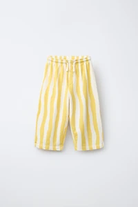 PANTALON À RAYURES VAGUES