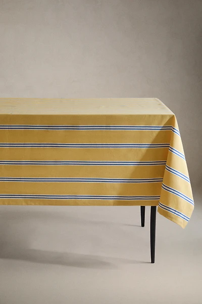 STRIPED PRINT TABLECLOTH