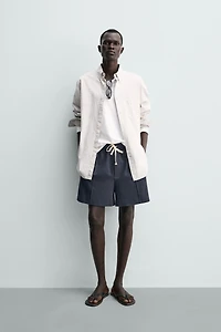BERMUDA JOGGER STRUCTURÉ