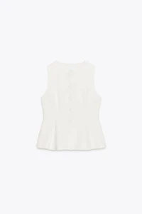 GILET PÉPLUM