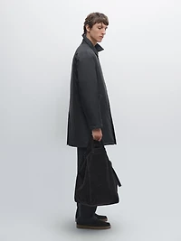 Water-repellent ultra lightweight down blend parka