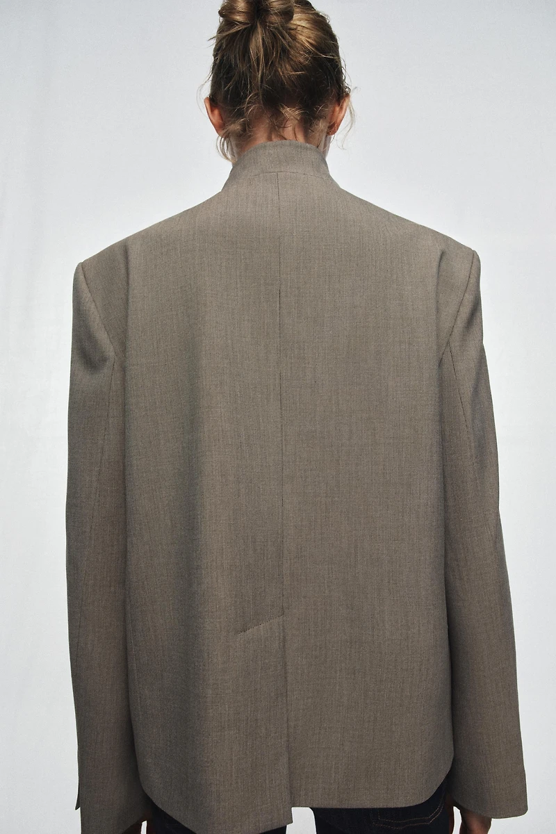 BLAZER À COL MONTANT ZW COLLECTION