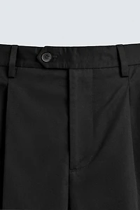 LIMITED EDITION PLEATED SUIT PANTS
