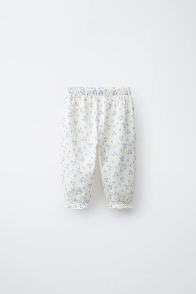 FLORAL TEXTURE JOGGERS
